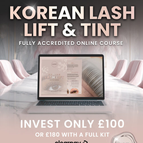 Lash Lift & Tint Korean (Accredited Online Training)